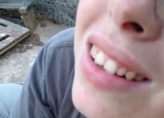 Zoophile girl treats that dog to a nice suckjob